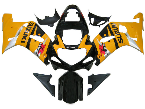 Injection Fairing Kit Bodywork Plastic ABS fit For Suzuki GSXR750 2001-2003 #11 Injection Fairing Kit Bodywork Plastic ABS fit For Suzuki GSXR750 2001-2003 #11