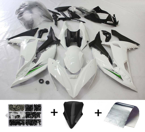 Injection Fairing Kit Plastic Fit for Kawasaki Ninja 650 EX650 2017-2019 #15 Injection Fairing Kit Plastic Fit for Kawasaki Ninja 650 EX650 2017-2019 #15