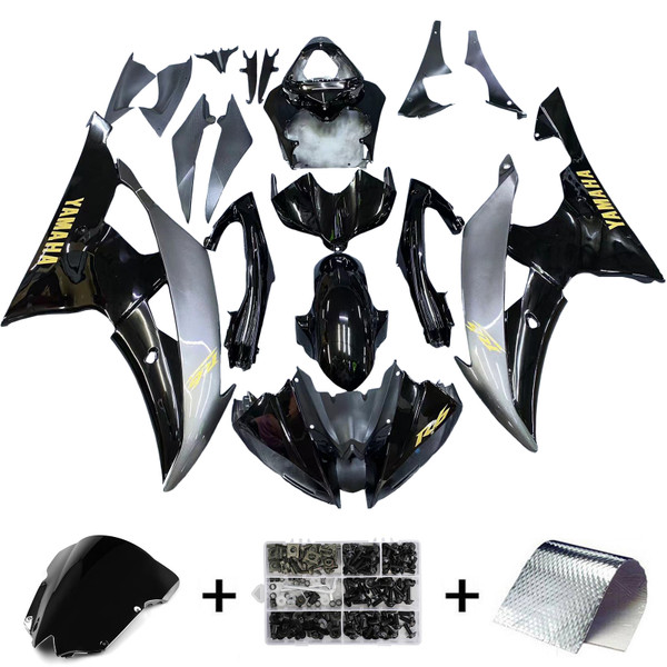 Injection Fairing Kit Bodywork Plastic ABS fit For Yamaha YZF 600 R6 2008-2016 #112 Injection Fairing Kit Bodywork Plastic ABS fit For Yamaha YZF 600 R6 2008-2016 #112