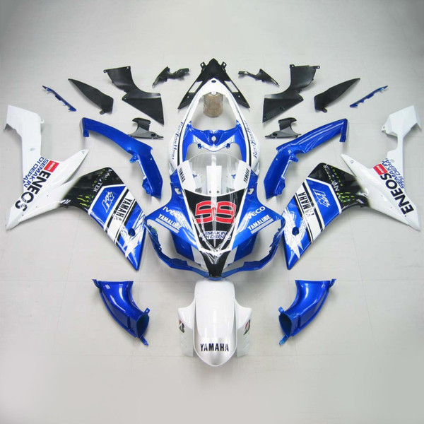 Injection Fairing Kit Bodywork Plastic ABS fit For Yamaha YZF 1000 R1 2007-2008 #105 Injection Fairing Kit Bodywork Plastic ABS fit For Yamaha YZF 1000 R1 2007-2008 #105