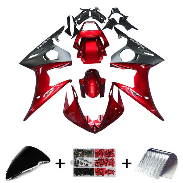 2005 Yamaha YZF 600 R6 Injection Fairing Kit Bodywork Plastic ABS #135 Amotopart Fairing 2005 Yamaha YZF 600 R6 Injection Fairing Kit Bodywork Plastic ABS #135 Amotopart Fairing