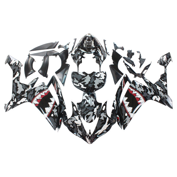2007-2008 Yamaha YZF 1000 R1 Injection Fairing Kit Bodywork Plastic ABS #121 2007-2008 Yamaha YZF 1000 R1 Injection Fairing Kit Bodywork Plastic ABS #121