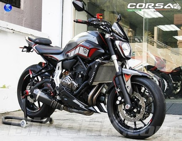 Injection Fairing Kit Bodywork Plastic ABS fit For Yamaha MT07 2012-2017 #103 Injection Fairing Kit Bodywork Plastic ABS fit For Yamaha MT07 2012-2017 #103