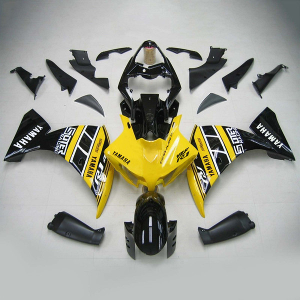 Injection Fairing Kit Bodywork Plastic ABS fit For Yamaha YZF 1000 R1 2009-2011 #128 Injection Fairing Kit Bodywork Plastic ABS fit For Yamaha YZF 1000 R1 2009-2011 #128