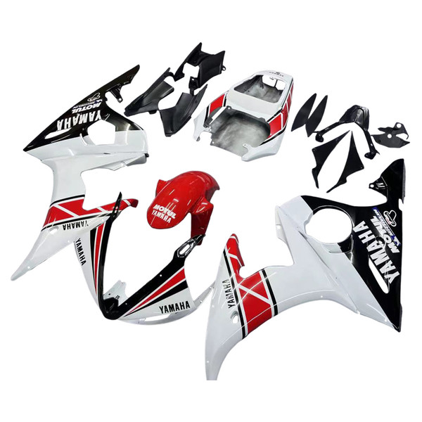 2003-2004 Yamaha YZF 600 R6 2006-2009 R6S Amotopart Injection Fairing Kit Bodywork Plastic ABS #104 2003-2004 Yamaha YZF 600 R6 2006-2009 R6S Amotopart Injection Fairing Kit Bodywork Plastic ABS #104