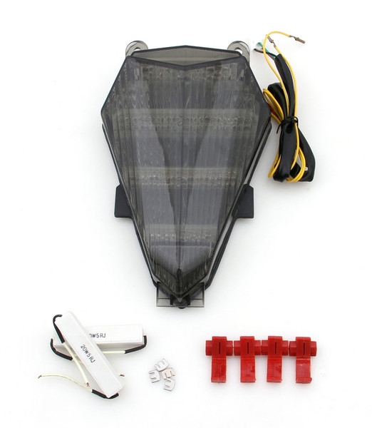 TailLight with integrated Turn Signals for Yamaha YZF R6  (2006-20016) Smoke Generic TailLight with integrated Turn Signals for Yamaha YZF R6  (2006-20016) Smoke Generic