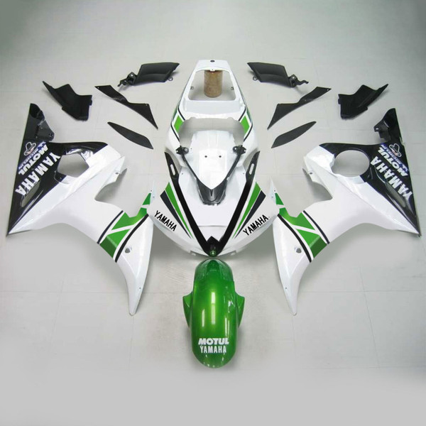Injection Fairing Kit Bodywork Plastic ABS fit For Yamaha YZF 600 R6 2003-2004 R6S 2006-2009 #130 Injection Fairing Kit Bodywork Plastic ABS fit For Yamaha YZF 600 R6 2003-2004 R6S 2006-2009 #130