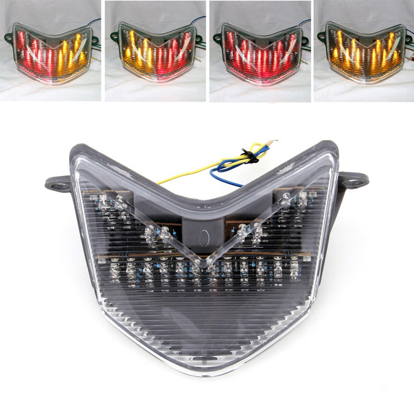 Tail Light with integrated Turn Signals for For Kawasaki Ninja ZX-6R 636 Z750S 05-06 ZX10R 06-07 Tail Light with integrated Turn Signals for For Kawasaki Ninja ZX-6R 636 Z750S 05-06 ZX10R 06-07