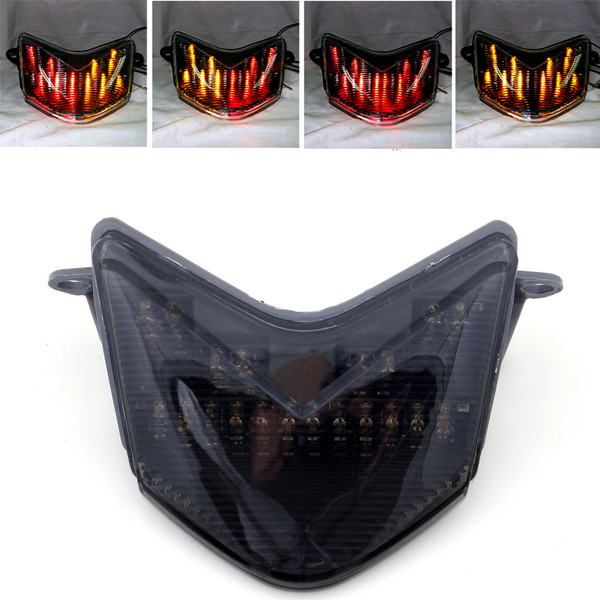 Tail Light with integrated Turn Signals for For Kawasaki Ninja ZX-6R 636 Z750S 05-06 ZX10R 06-07 Tail Light with integrated Turn Signals for For Kawasaki Ninja ZX-6R 636 Z750S 05-06 ZX10R 06-07