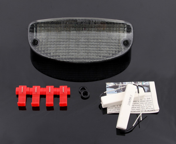 Tail Light with integrated Turn Signals for Suzuki GS500E (2003-2005), Smoke Tail Light with integrated Turn Signals for Suzuki GS500E (2003-2005), Smoke
