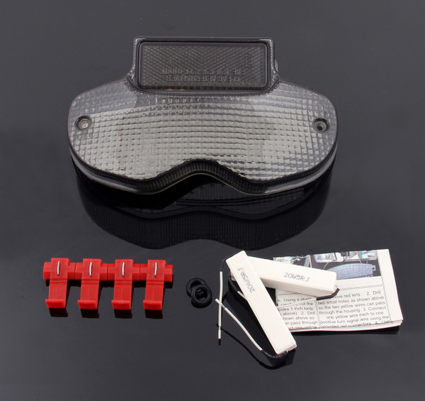 LED Taillight integrated Turn Signals For Suzuki Bandit 600 1200 2001-2005 Smoke LED Taillight integrated Turn Signals For Suzuki Bandit 600 1200 2001-2005 Smoke