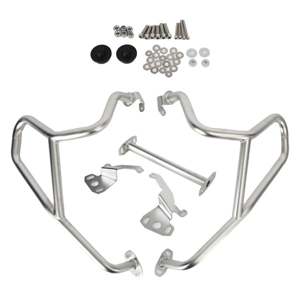 Upper Crash Bars Engine Guards Protector Silver Fit For Bmw R1250Gs 18-21 19 20 Upper Crash Bars Engine Guards Protector Silver Fit For Bmw R1250Gs 18-21 19 20