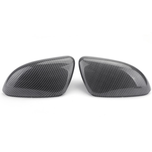 Carbon Pair Side Mirror Cover Cap Replacement for VW Golf MK6 2010-2013 Carbon Pair Side Mirror Cover Cap Replacement for VW Golf MK6 2010-2013