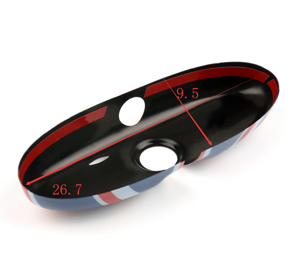 Union Jack UK Flag Rear View Mirror Cover Housing For MINI Cooper R55 R56 R57 Union Jack UK Flag Rear View Mirror Cover Housing For MINI Cooper R55 R56 R57