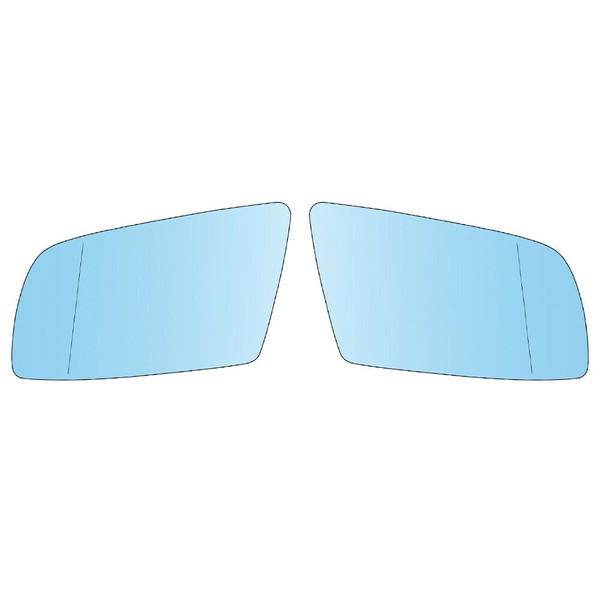 Left +Right Side Heated Blue Door Mirrors Glasses For BMW 5-series E60 2003-2009 Left +Right Side Heated Blue Door Mirrors Glasses For BMW 5-series E60 2003-2009