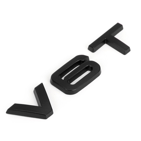 V6T Emblem Badge Fit For AUDI A1 A3 A4 A5 A6 A7 Q3 Q5 Q7 S6 S7 S8 S4 SQ5 Black V6T Emblem Badge Fit For AUDI A1 A3 A4 A5 A6 A7 Q3 Q5 Q7 S6 S7 S8 S4 SQ5 Black