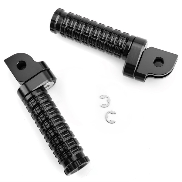 Front Footpegs For Yamaha MT-03 MT/FZ07 MT/FZ09 MT/FZ10 FZ8 FZ1 Tracer900 Black Front Footpegs For Yamaha MT-03 MT/FZ07 MT/FZ09 MT/FZ10 FZ8 FZ1 Tracer900 Black