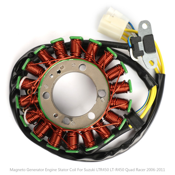 Generator Stator Coil For Suzuki LTR450 LT-R450 Quad Racer 06-2011 32101-45G00 Generator Stator Coil For Suzuki LTR450 LT-R450 Quad Racer 06-2011 32101-45G00