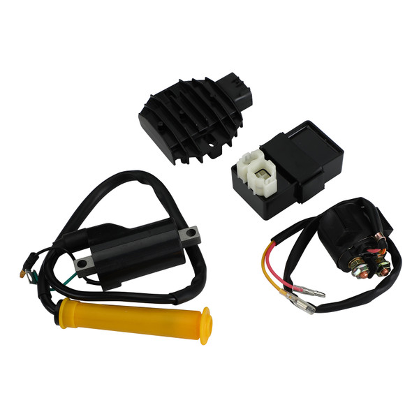 Spark Plug CDI Ignition Coil Starter Relay Rectifier for Honda Sportrax TRX400EX Spark Plug CDI Ignition Coil Starter Relay Rectifier for Honda Sportrax TRX400EX
