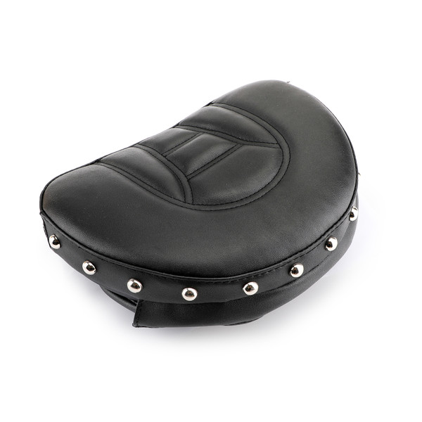 Driver Rider Sissy Bar Backrest Cushion Pad For Touring Road Gilde FLTR Driver Rider Sissy Bar Backrest Cushion Pad For Touring Road Gilde FLTR