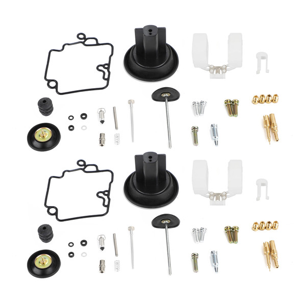 2X Carburetor Carb Rebuild Kit acceleration pump fit for KT CVK24 Scooter Racing 2X Carburetor Carb Rebuild Kit acceleration pump fit for KT CVK24 Scooter Racing