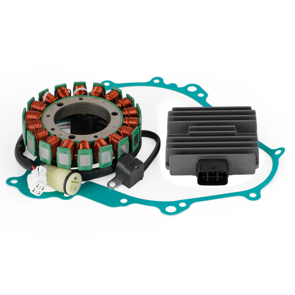 Magneto Stator+Voltage Rectifier+Gasket For Yamaha YFM450 Grizzly 450 2011-2016 Magneto Stator+Voltage Rectifier+Gasket For Yamaha YFM450 Grizzly 450 2011-2016