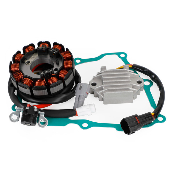 Magneto Stator + Voltage Rectifier + Gasket For Yamaha ATV YFZ450 2004-2008 Magneto Stator + Voltage Rectifier + Gasket For Yamaha ATV YFZ450 2004-2008