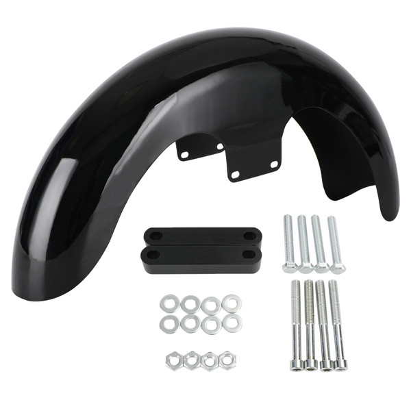 23" Wrap Front Fender For Touring Electra Street Road Glide Baggers FLHT FLHR 23" Wrap Front Fender For Touring Electra Street Road Glide Baggers FLHT FLHR
