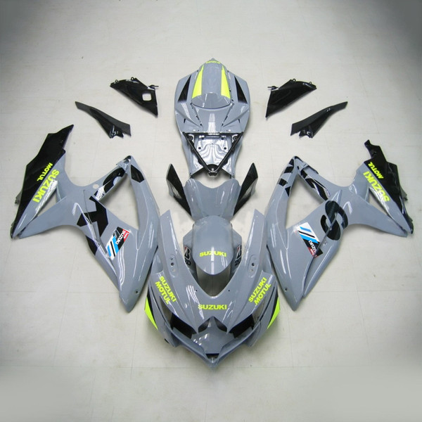 Injection Fairing Kit Bodywork Plastic ABS For Suzuki GSXR 600/750 2008-2010 K8 #102 Injection Fairing Kit Bodywork Plastic ABS For Suzuki GSXR 600/750 2008-2010 K8 #102