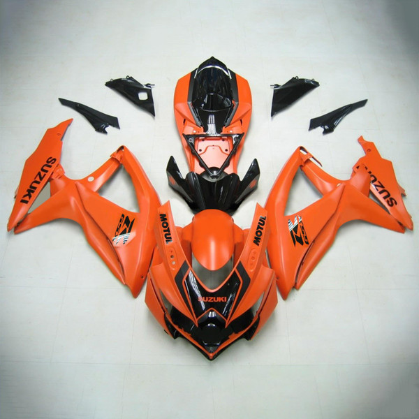 Injection Fairing Kit Bodywork Plastic ABS For Suzuki GSXR 600/750 2008-2010 K8 #112 Injection Fairing Kit Bodywork Plastic ABS For Suzuki GSXR 600/750 2008-2010 K8 #112