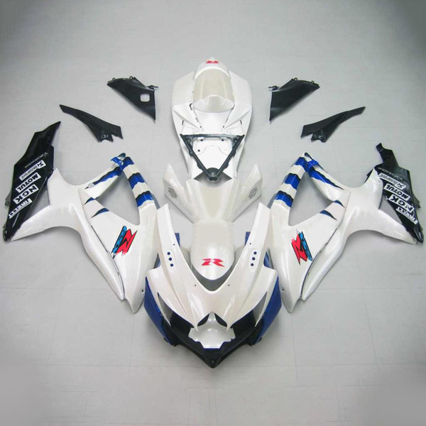 Injection Fairing Kit Bodywork Plastic ABS For Suzuki GSXR 600/750 2008-2010 K8 #125 Injection Fairing Kit Bodywork Plastic ABS For Suzuki GSXR 600/750 2008-2010 K8 #125