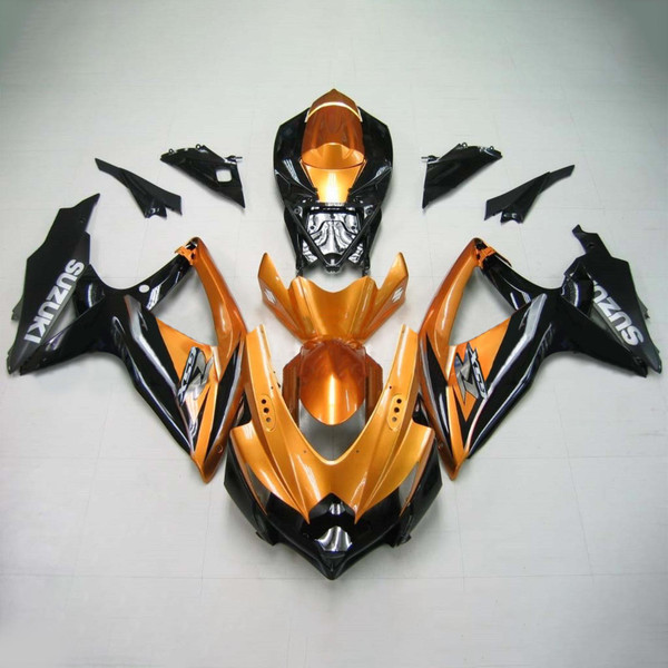 Injection Fairing Kit Bodywork Plastic ABS For Suzuki GSXR 600/750 2008-2010 K8 #155 Injection Fairing Kit Bodywork Plastic ABS For Suzuki GSXR 600/750 2008-2010 K8 #155