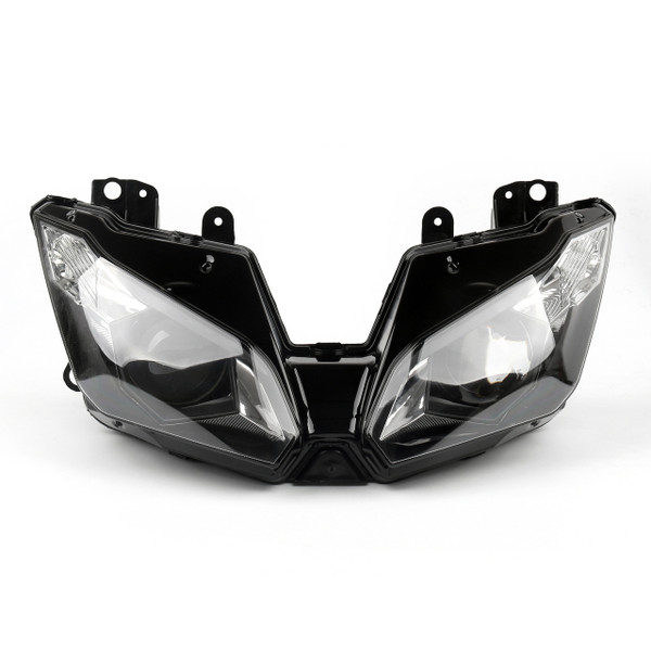 Headlight Assembly Headlamp Kawasaki ZX-6R (2013-2015) Clear Headlight Assembly Headlamp Kawasaki ZX-6R (2013-2015) Clear