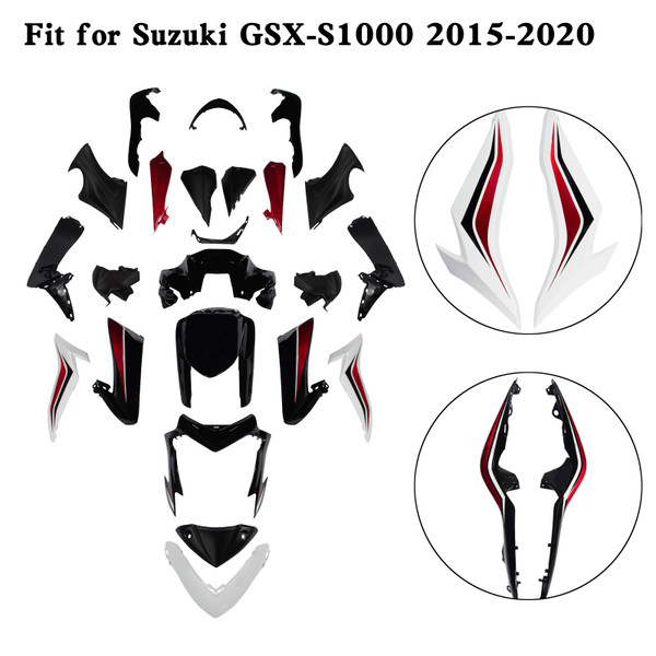 Injection Plastic Bodywork Fairing Kit for Suzuki GSX-S 1000 GSXS 2015-2020 9#