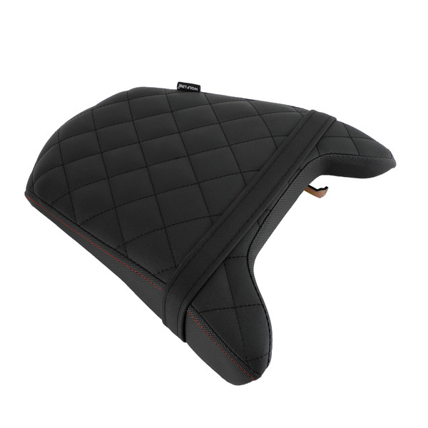 Thicken Rear Seat Passenger Cushion Flat Black B For Honda Cb650R Cbr650R 19-23 Generic Thicken Rear Seat Passenger Cushion Flat Black B For Honda Cb650R Cbr650R 19-23 Generic