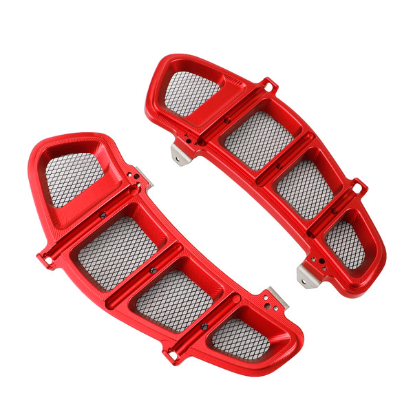 Motorcycal Radiator Guard Protector Radiator Cover Red For Vespa Gts 250 300 Motorcycal Radiator Guard Protector Radiator Cover Red For Vespa Gts 250 300