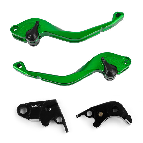 CNC Short Clutch Brake Lever fit for Kawasaki ZX636R / ZX6RR 2005-2006 CNC Short Clutch Brake Lever fit for Kawasaki ZX636R / ZX6RR 2005-2006
