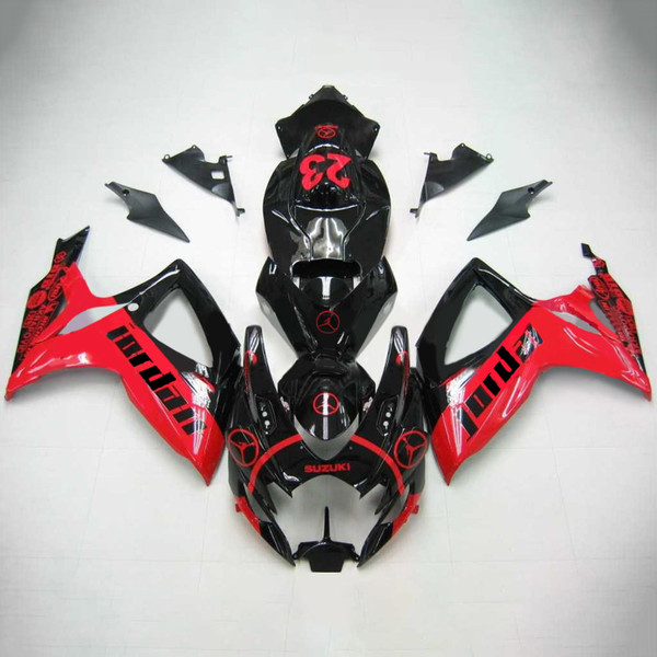 Injection Fairing Kit Bodywork Plastic ABS For Suzuki GSXR 600/750 2006-2007 K6 #108 Injection Fairing Kit Bodywork Plastic ABS For Suzuki GSXR 600/750 2006-2007 K6 #108