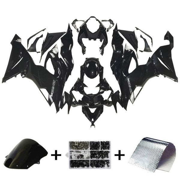 Injection Fairing Kit Bodywork Plastic ABS fit For Kawasaki ZX6R 2019-2022 #106 Injection Fairing Kit Bodywork Plastic ABS fit For Kawasaki ZX6R 2019-2022 #106