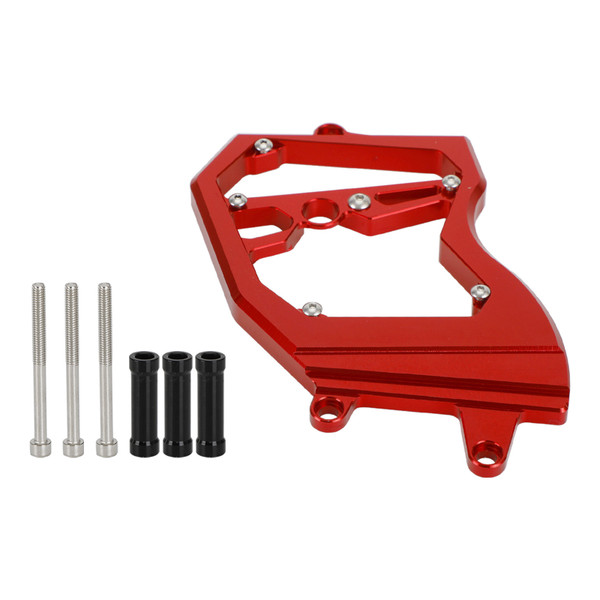 Front Sprocket Cover Chain Guard For KAWASAKI Ninja ZX-6R ZX6R 2009-2023 Red Front Sprocket Cover Chain Guard For KAWASAKI Ninja ZX-6R ZX6R 2009-2023 Red