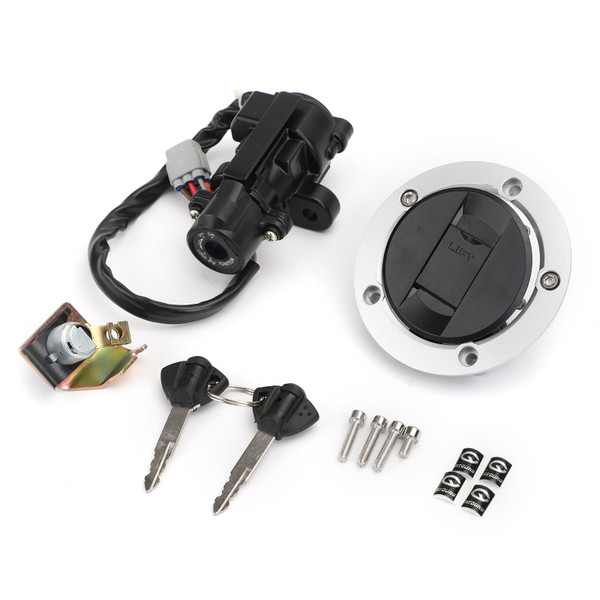Ignition Switch Fuel Gas Cap Seat Lock Key Kit For Suzuki GSXR600 GSXR750 06-18 GSXR1000 05-18 DL650 V-Strom 12-16 DL1000 V-Strom 14-16 Ignition Switch Fuel Gas Cap Seat Lock Key Kit For Suzuki GSXR600 GSXR750 06-18 GSXR1000 05-18 DL650 V-Strom 12-16 DL1000 V-Strom 14-16