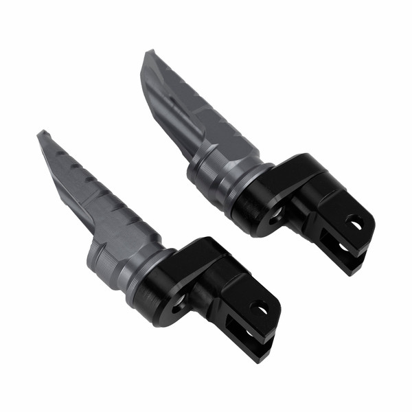 Front Footrests Foot Peg fit for Benelli Tornado 252R 302R 2021-22 TNT 899 2022 Gray