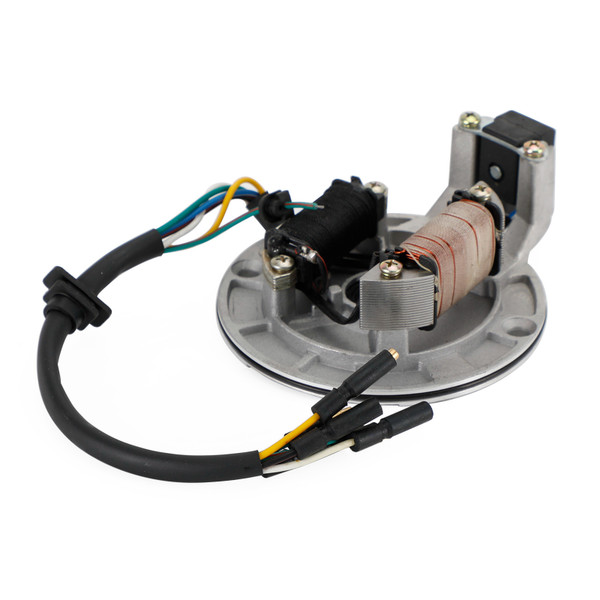 Magneto Flywheel Stator Plate 90c 110cc 125cc Kick Start PIT PRO Trail Dirt Bike Magneto Flywheel Stator Plate 90c 110cc 125cc Kick Start PIT PRO Trail Dirt Bike
