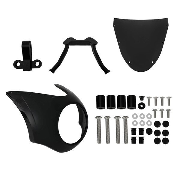 Headlight Windscreen Cover Windshield WindScreen fit for BMW R18 2020-2022 BLK Headlight Windscreen Cover Windshield WindScreen fit for BMW R18 2020-2022 BLK