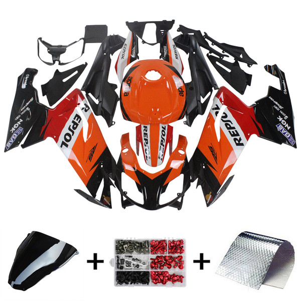 2006-2011 Aprilia RS125 Amotopart Injection Fairing Kit Bodywork Plastic ABS #115 2006-2011 Aprilia RS125 Amotopart Injection Fairing Kit Bodywork Plastic ABS #115