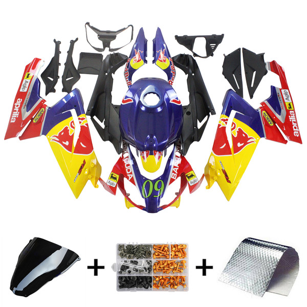 2006-2011 Aprilia RS125 Amotopart Injection Fairing Kit Bodywork Plastic ABS #118 2006-2011 Aprilia RS125 Amotopart Injection Fairing Kit Bodywork Plastic ABS #118