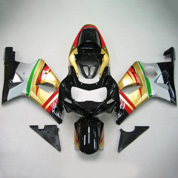 2000-2002 Suzuki GSXR1000 K1 K2 Amotopart Injection Fairing Kit Bodywork Plastic ABS #117 2000-2002 Suzuki GSXR1000 K1 K2 Amotopart Injection Fairing Kit Bodywork Plastic ABS #117