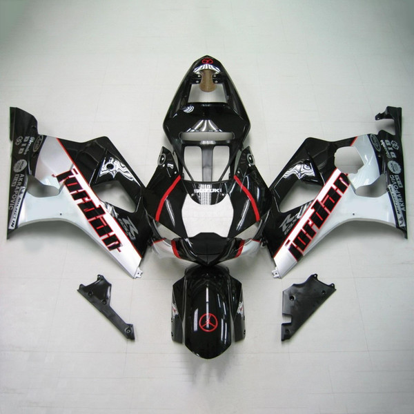 2003-2004 Suzuki GSXR1000 K3 Amotopart Injection Fairing Kit Bodywork Plastic ABS #124 2003-2004 Suzuki GSXR1000 K3 Amotopart Injection Fairing Kit Bodywork Plastic ABS #124