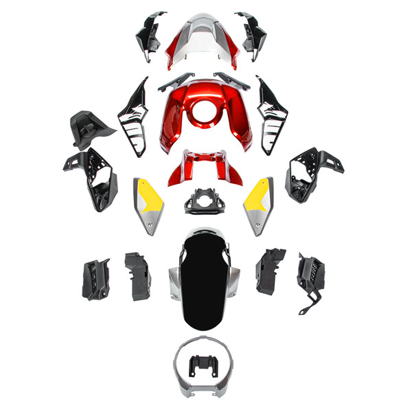 ABS Plastic Injection Molding Fairing Fit for Honda CB 650 R CB650R 2021-2022 16# ABS Plastic Injection Molding Fairing Fit for Honda CB 650 R CB650R 2021-2022 16#