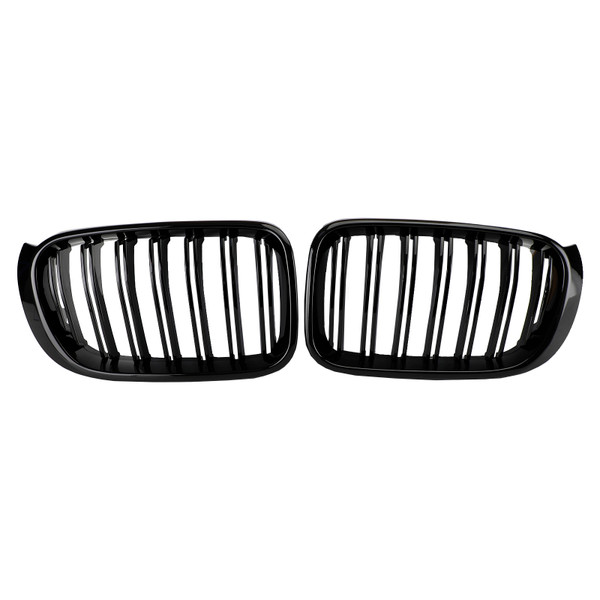 Gloss Black Front Bumper Kidney Grille Grill Fit BMW X3 X4 F25 F26 2014-2017 Gloss Black Front Bumper Kidney Grille Grill Fit BMW X3 X4 F25 F26 2014-2017